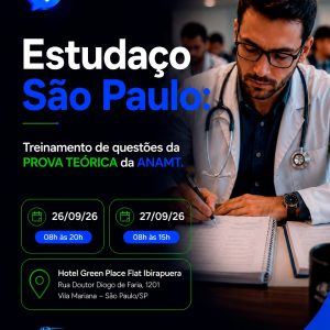 Estudaço Presencial São Paulo - 26 e 27/09/2026