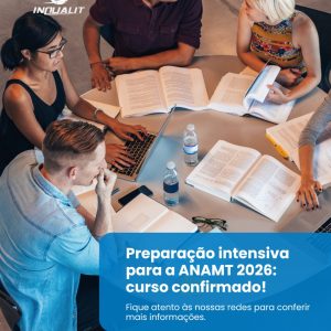 1º Preparatório Prova ANAMT 2026 - R. de Janeiro - 24 e 25/01/26