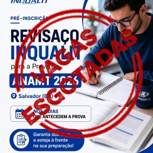 Revisaço Presencial Prova ANAMT 2026 - Salvador - 29, 30 e 31/10/2026
