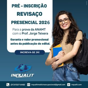 Pré-Inscrição Revisaço Presencial Prova ANAMT 2026 - Salvador - BA