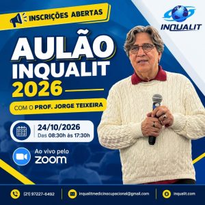 AULÃO INQUALIT 2026 - Ao Vivo pelo Zoom - 24/10/2026 - Das 08:30 às 17:30